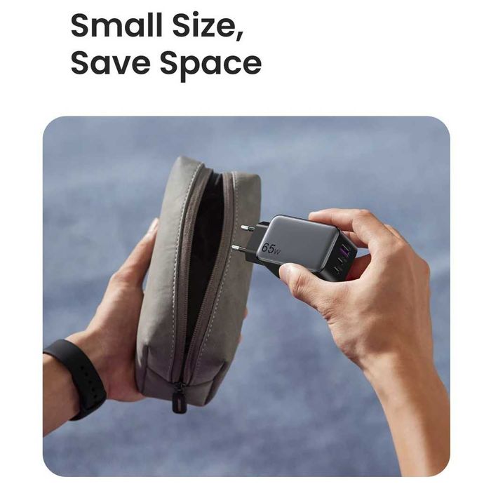 Блок зарядки 65W Ugreen gan зарядка блочок для быстрой зарядки