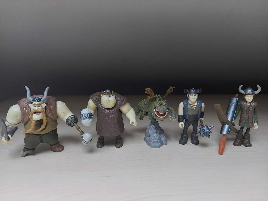 Figurki "Jak wytresować smoka"