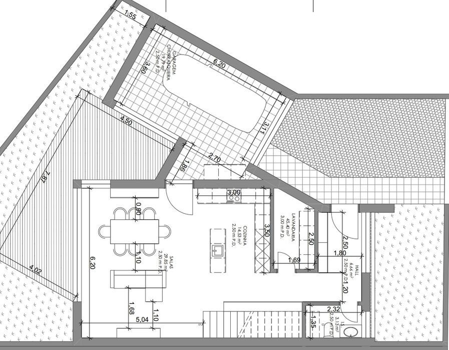 Moradia T3 em contrução
