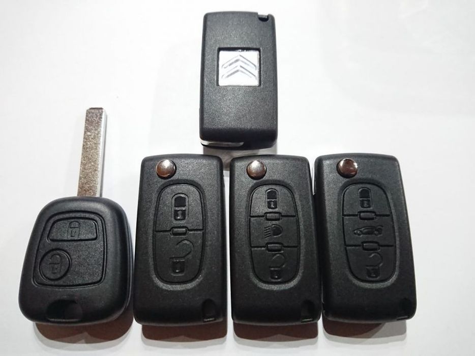 Kluczyk DS CITROEN C3 C4 C5 Jumpy Berlingo Jumper Kodowanie Gratis
