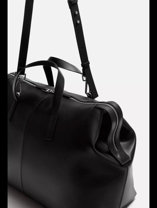 Saco De  Viagem Em Pele Zara NOVO