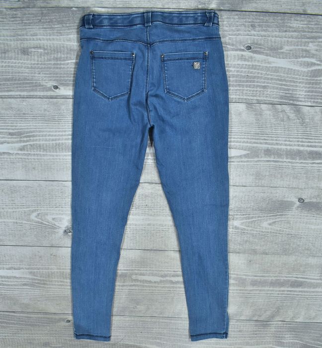 Freddy Black Spodnie Legginsy Jeansowe Distress S