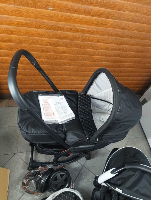 Wózek gondola, spaceróka, fotelik samochodowy Hauck Malibu 4 Trio 3w1