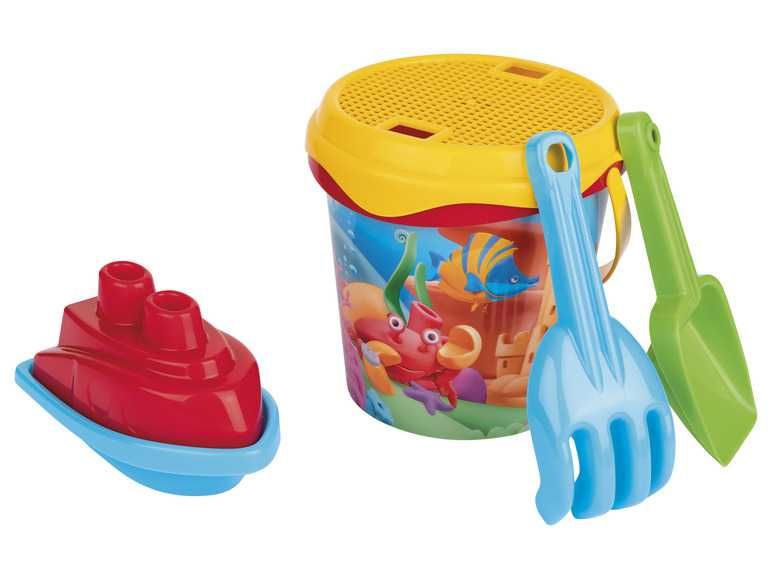 Playtive Zabawki do piasku z wiaderkiem  łódka jakość duże