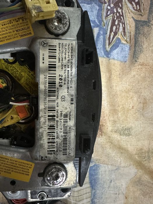Airbag volante mercedes e coupe 2010