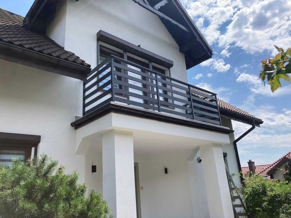 Balustrada balkonowa balustrady aluminiowe