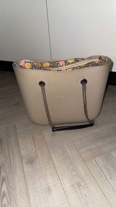 Torebka O bag beżowa