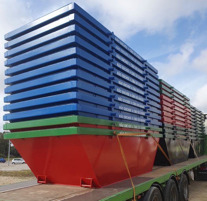 LISBOA e SETÚBAL CARRINHAS e CONTENTORES p/entulho e resíduos de obras