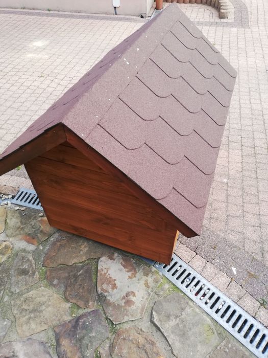 Duża ocieplona buda dla psa. Solidnie wykonana