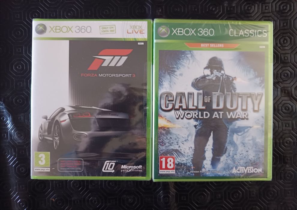 Jogos selados para Xbox 360 e Xbox one