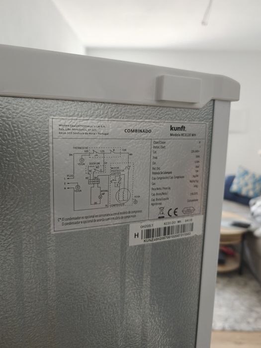 Vendo Frigorífico Kunft KC3120 WH
