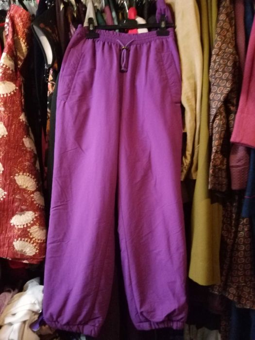 Calças de Ski n 38 Púrpura Vintage Fus Europ