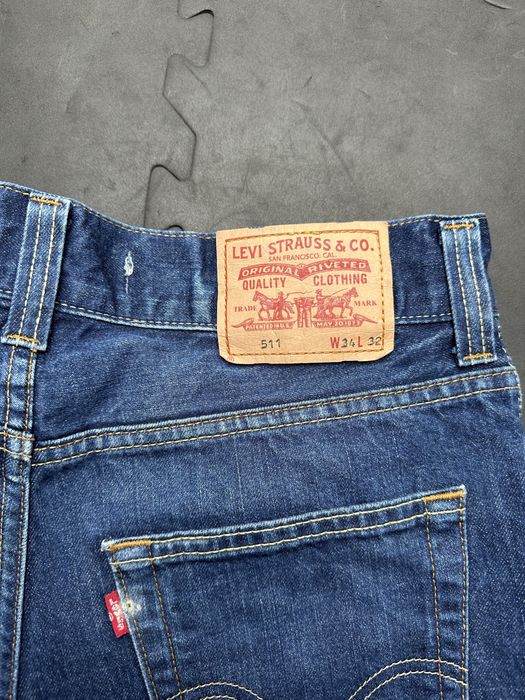 Spodnie jeansowe szerokie Levi’s 511 baggy jeans pants