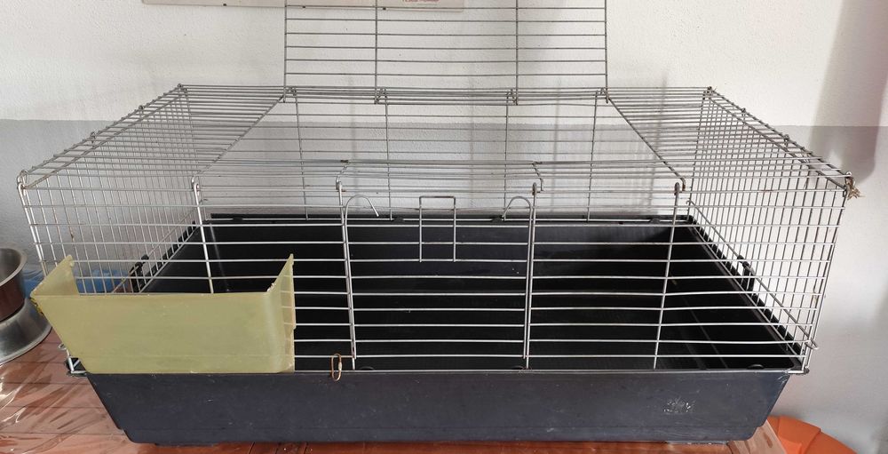 Gaiola para roedores (coelho, porquinho da Índia, etc) com acessórios