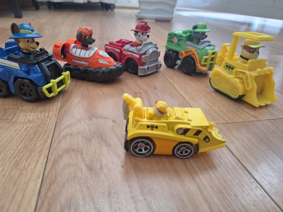 Zestaw pojazdów psi patrol