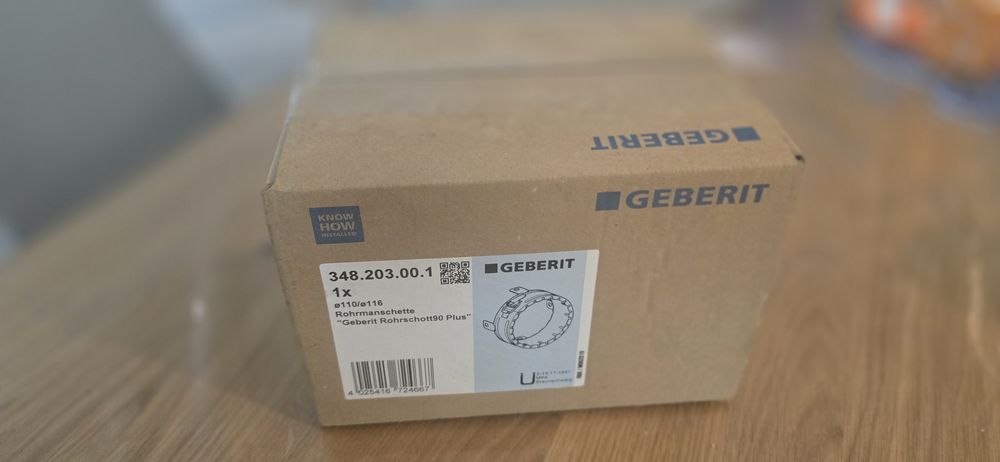 Obejma ogniochronna przeciw ogniowa GEBERIT