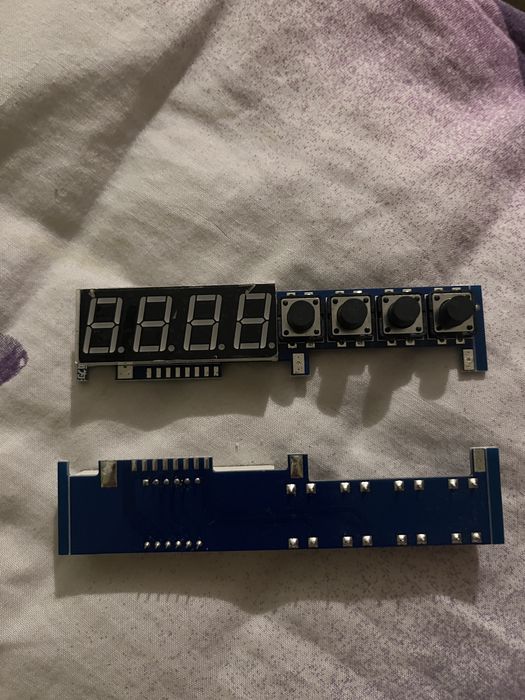 Дисплей з кнопками для arduino