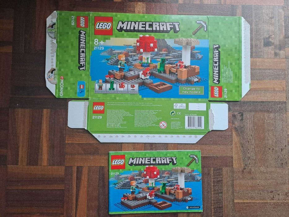 Lego Minecraft Mushroom Island