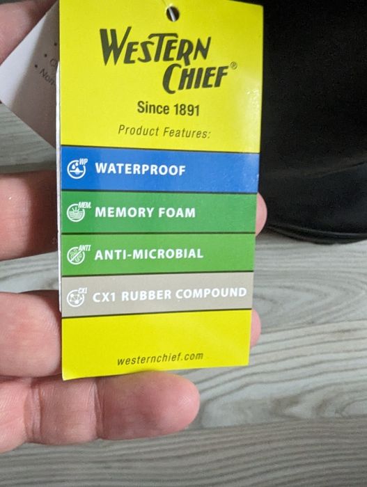 Водонепроникні чоботи Western Chief Premium Tall Rain Boot US13