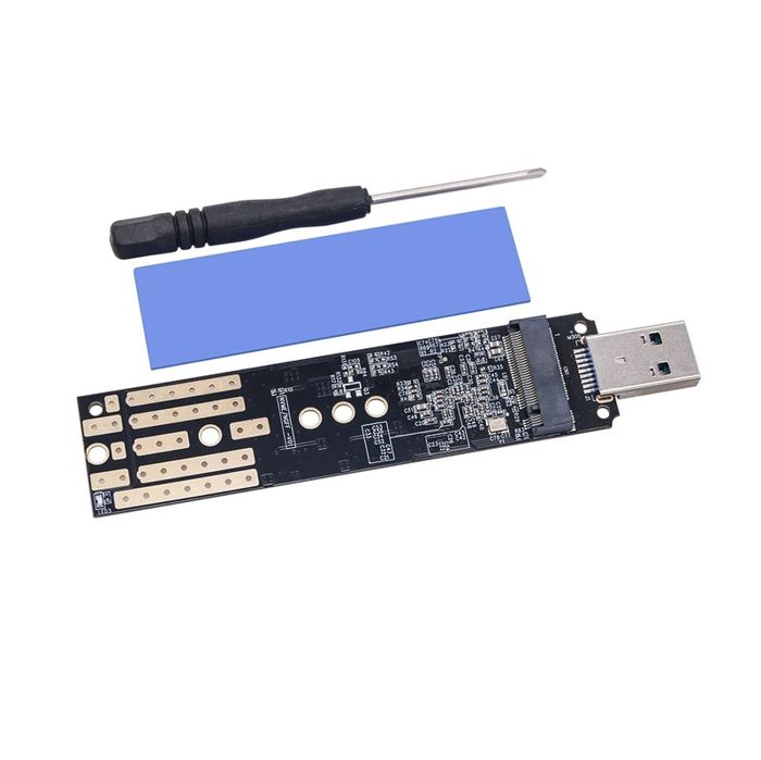 Корпус dual для SSD M2 SATA/NVME