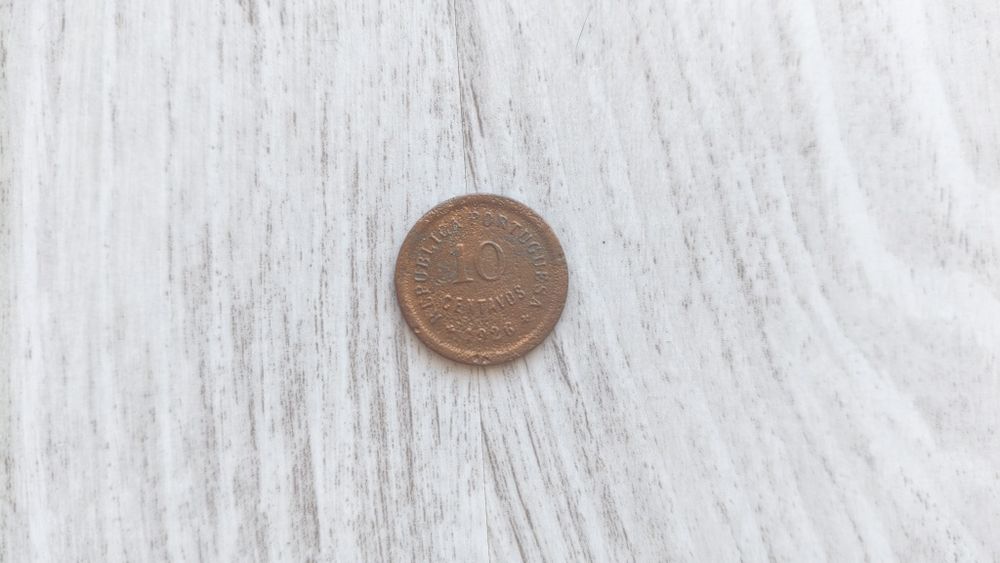 Moeda 10 Centavos Portugal 1926