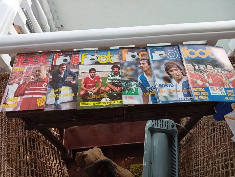 Revistas de futebol colecção antiga