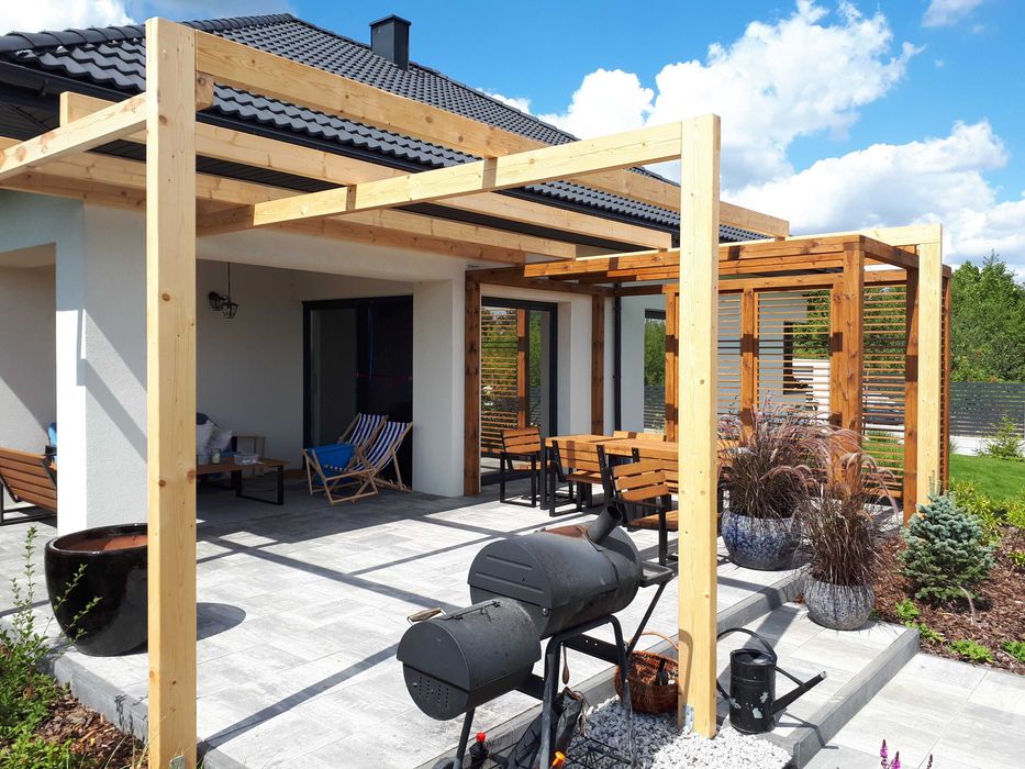 Zadaszenia Tarasów Zabudowy Różne wzory Shottersy Poliwęglan