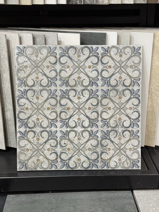 Płytki Gres ART Patchwork 60x60 Struktura Szary MIX Mat Paradyż