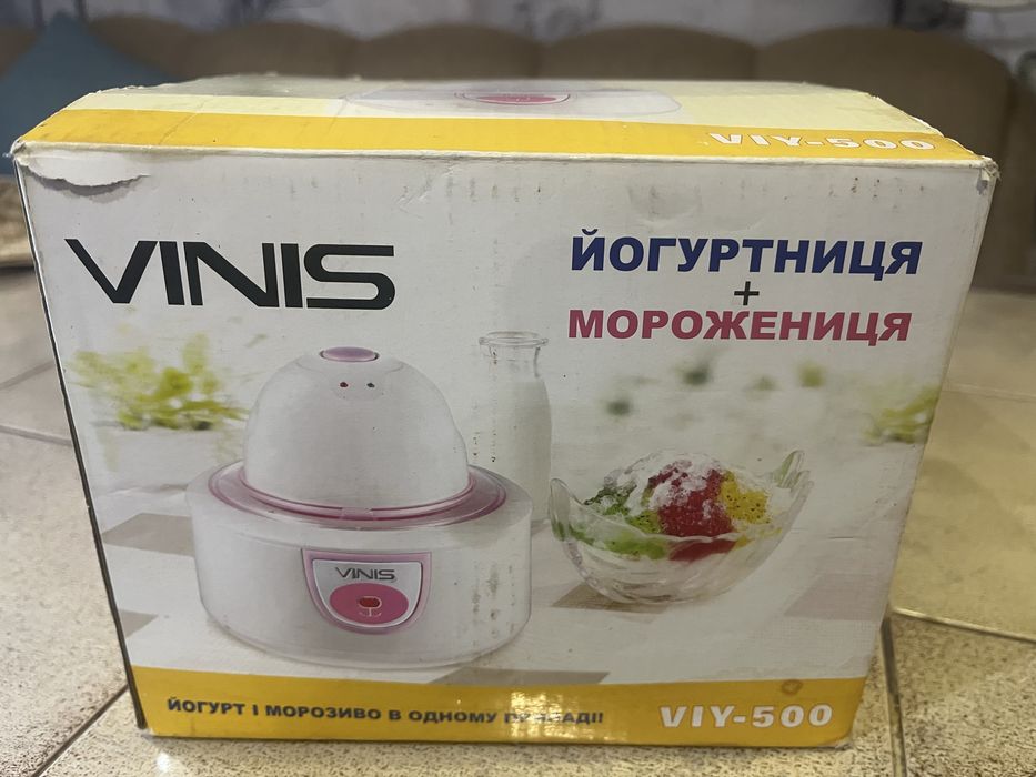 йогуртниця-морожениця VINIS VIY-500W.