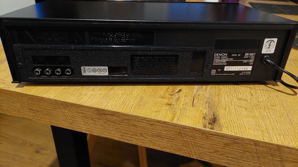 Denon dr-m07 deck