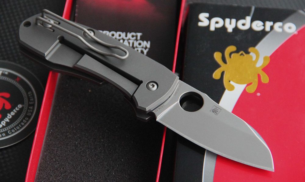 Taniej: Spyderco TECHNO II - nowy, pełen komplet.