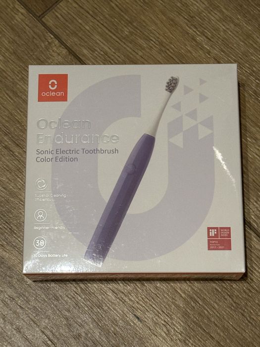 Szczoteczka sonoczna Oclean Endurance Fioletowa Violet Purple