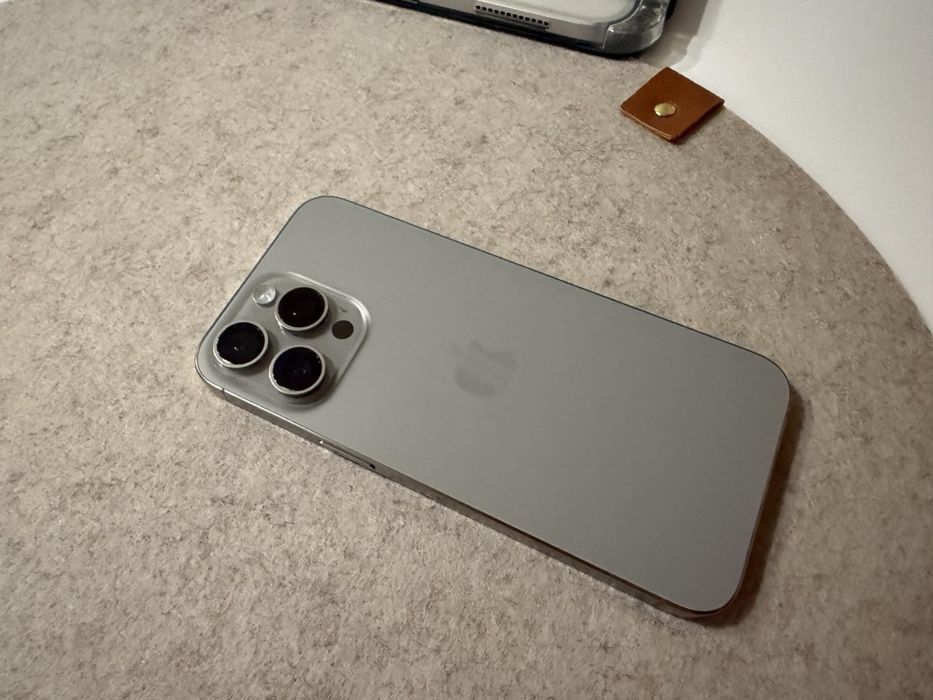Iphone 15 pro max 256 gb natural titanium