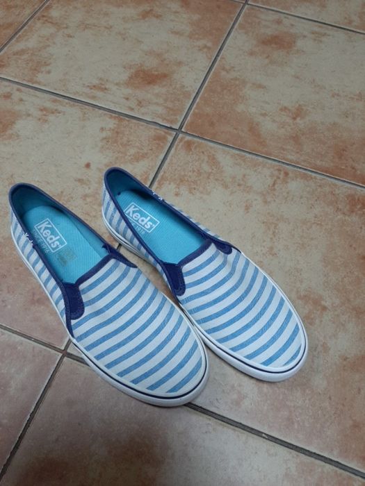 Оригинальные текстильные слипоны Кедс
