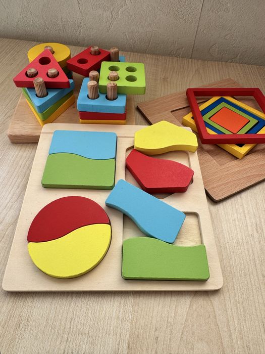 Дерев’яні пазли для самих маленьких