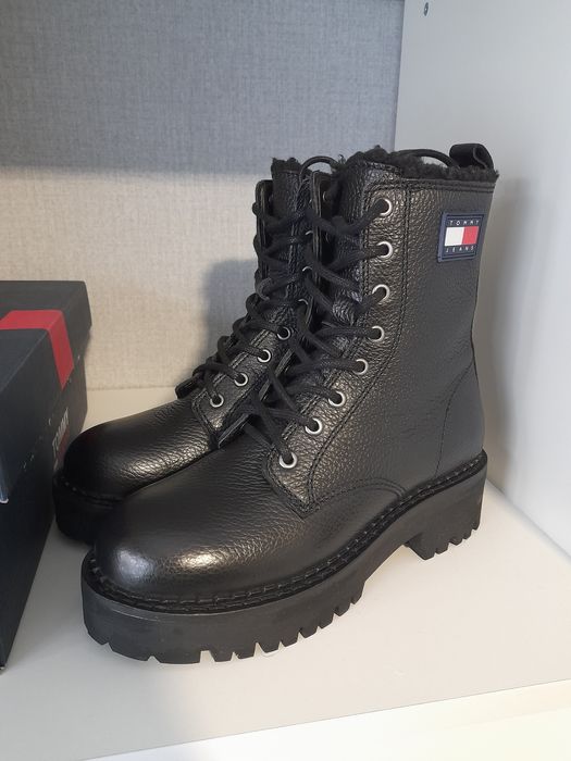 Ботинки кожа зима Tommy Jeans