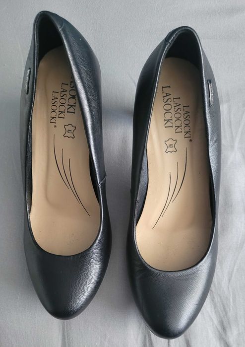 Półbuty Lasocki skórzane