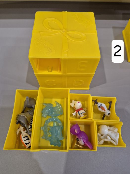 Набор,сюрприз,маленькие фигурки,коробки от свинки Пеппы