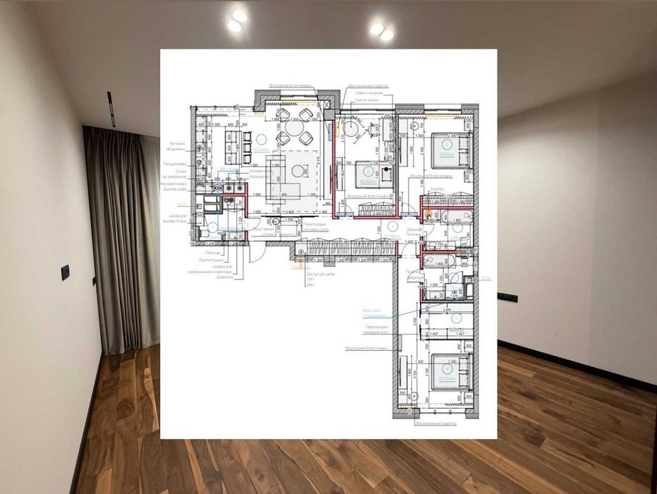 4+-rooms apartment apartment by the address st. Ul Sapernoe Pole (area 145 m²) - Atlanta.ua - photo 14