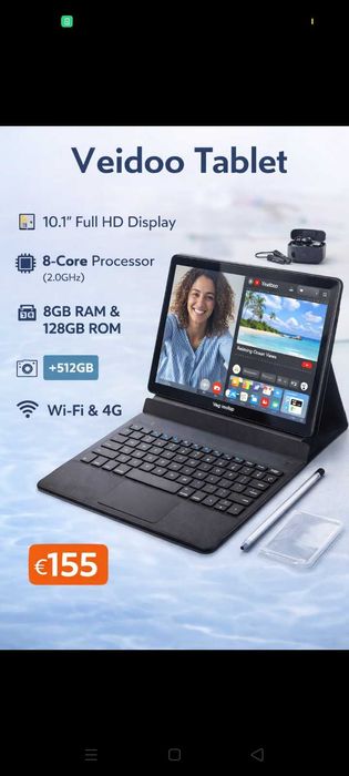 Tablet+Teclado 155€. Oportunidades