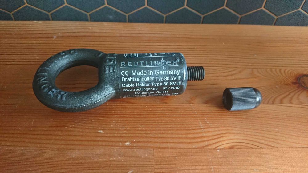 Uchwyt na linkę drucianą typ 80SVIII