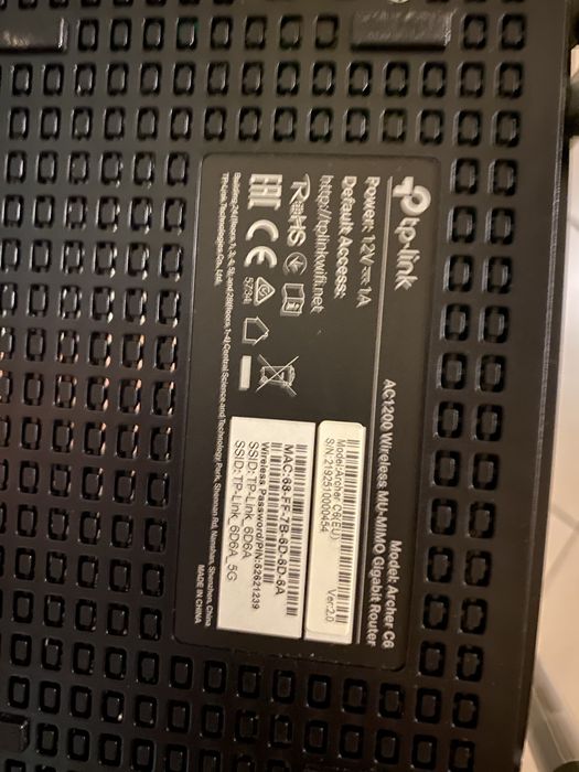 Router TP-Link C6 AC1200