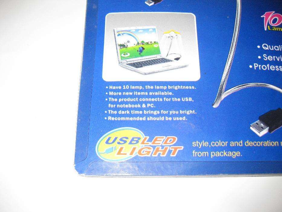 LED Lamp with USB Input for PC or Laptop/New and Packaged!64752396929411122