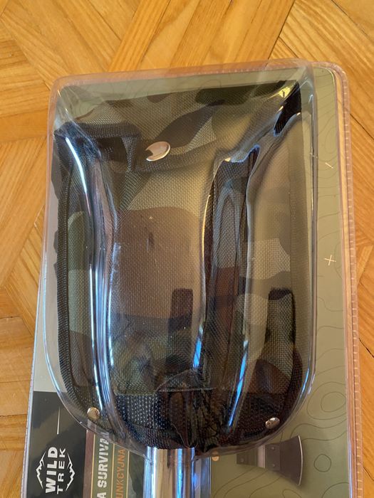 Saperka zestaw survival 6 w 1 siekiera/piła/nóż/szpadel