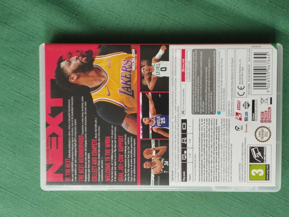 gra nba 2k20 Nintendo switch