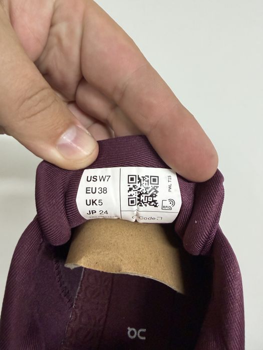 Кросівки ON Cloudsolo x Loewe White Bordo (37-41)