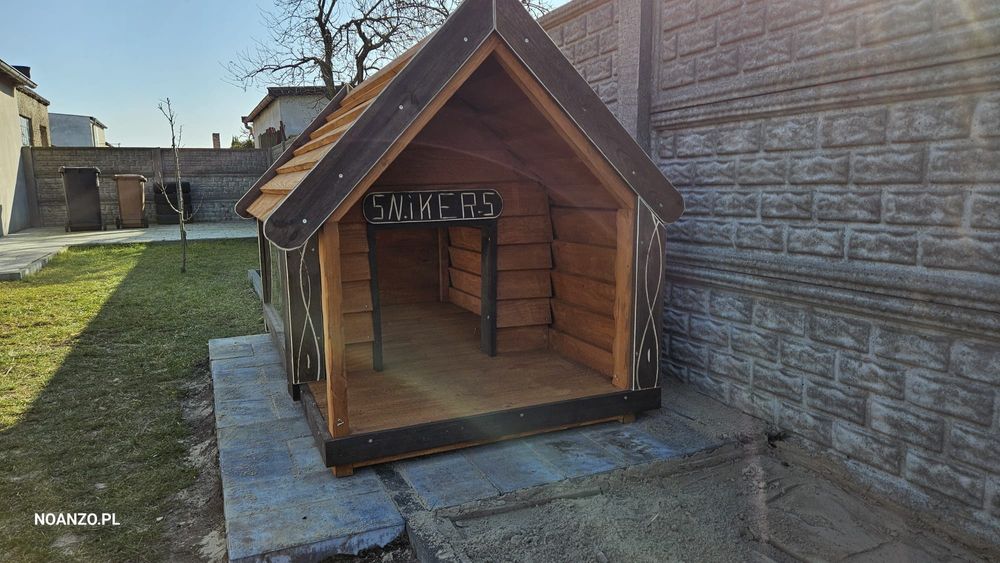 Buda dla psa z tarasem i oknem 180kg wysyłka cała PL