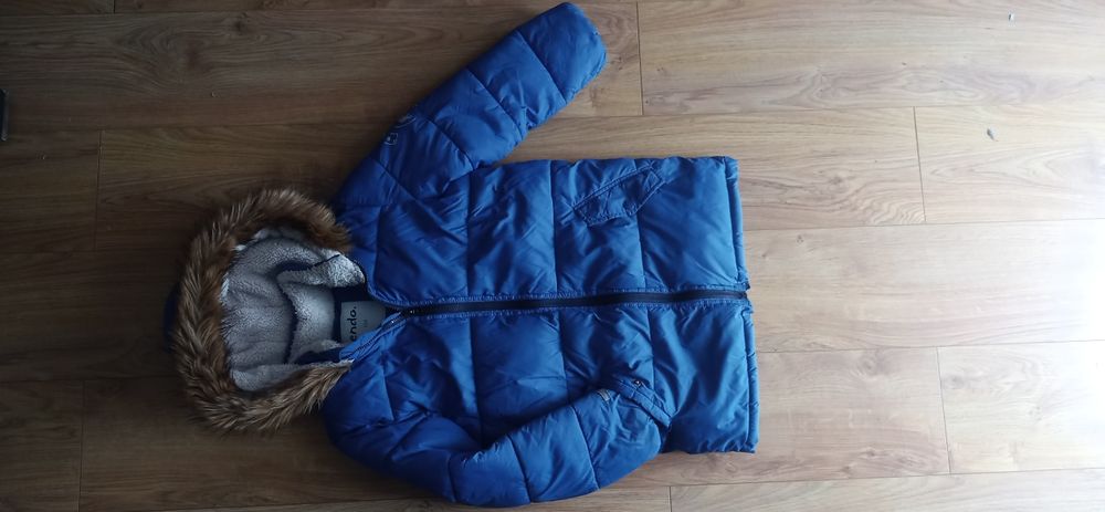 Kurtka puchowa dłuższa