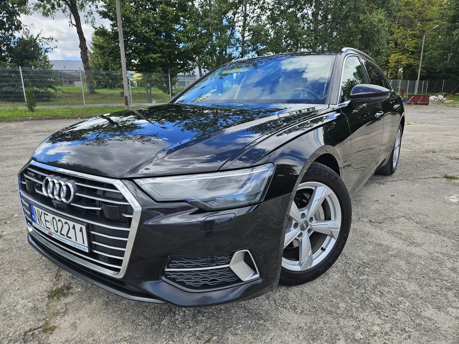 Audi a6 c8 4.0 Tdi 204 km 2019 rok Quattro Virtual kamery 360 radary