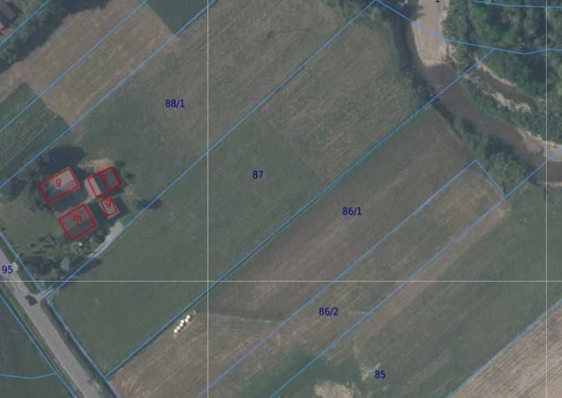 Działka budowlana 2xMPZP Tarnawa 8000m2